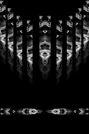 黑白印花华亿平台图片