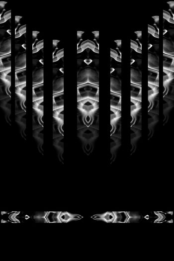 黑白印花华亿平台图片