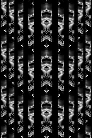 黑白印花华亿平台图片