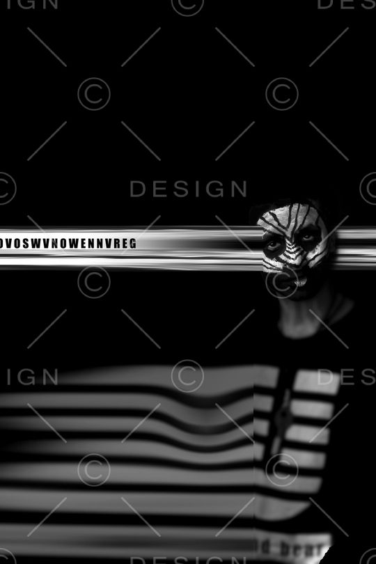 黑白印花华亿平台图片