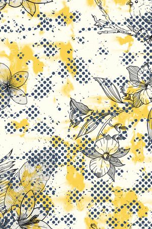 圆点印花华亿平台图片