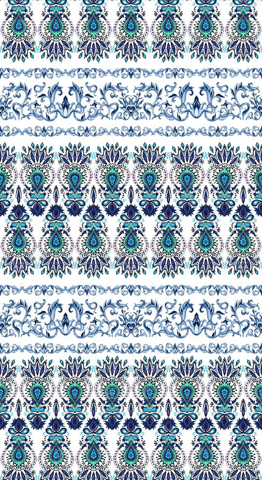 波西米亚印花华亿平台图片