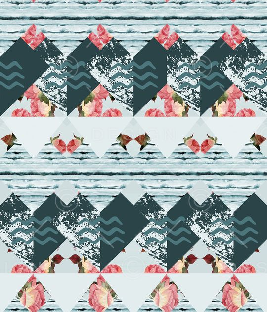 手绘印花华亿平台图片