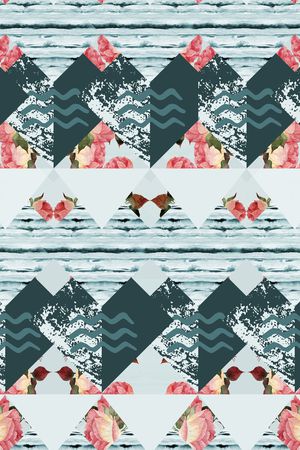 手绘印花华亿平台图片