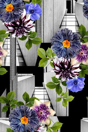 乱花印花华亿平台图片