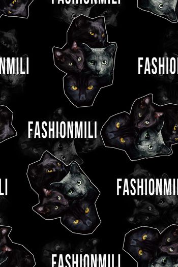 黑白印花华亿平台图片