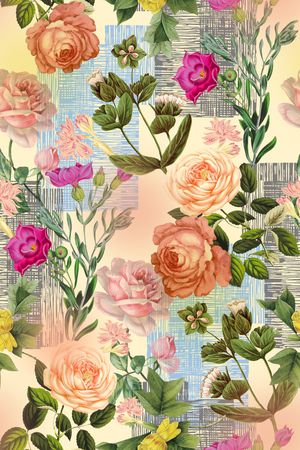 水彩印花华亿平台图片