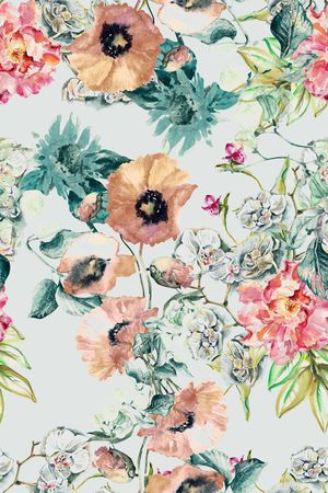 手绘印花华亿平台图片