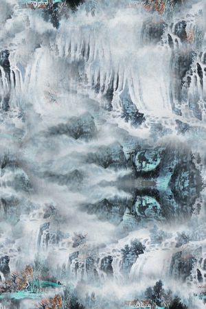 雪山印花华亿平台图片