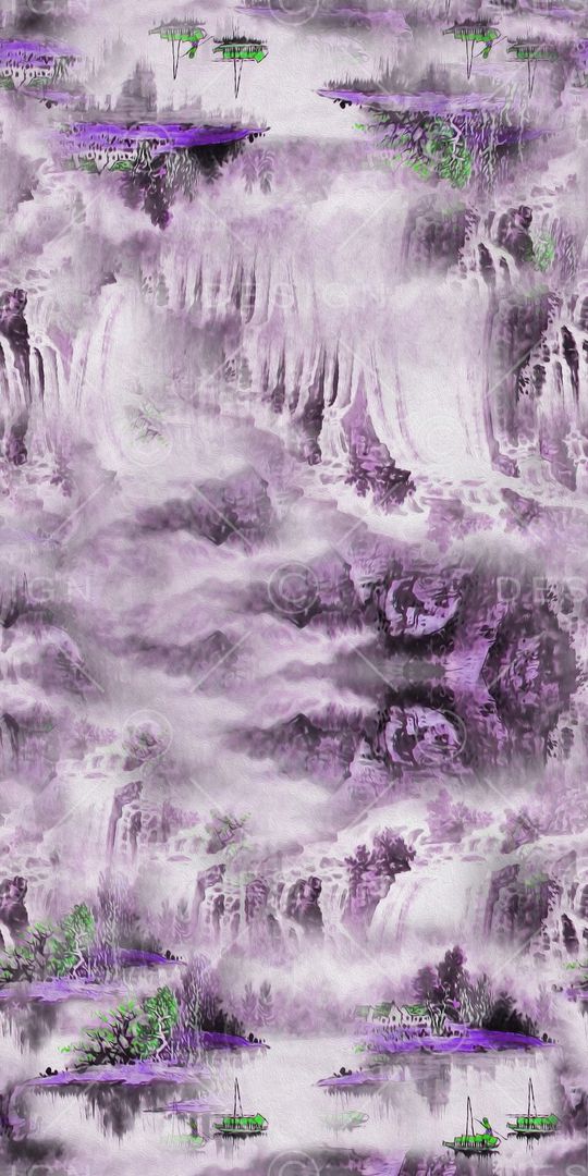 雪山印花华亿平台图片