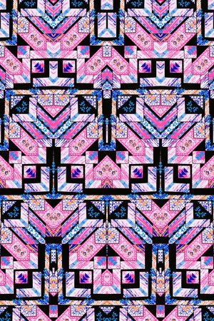 民族风印花华亿平台图片