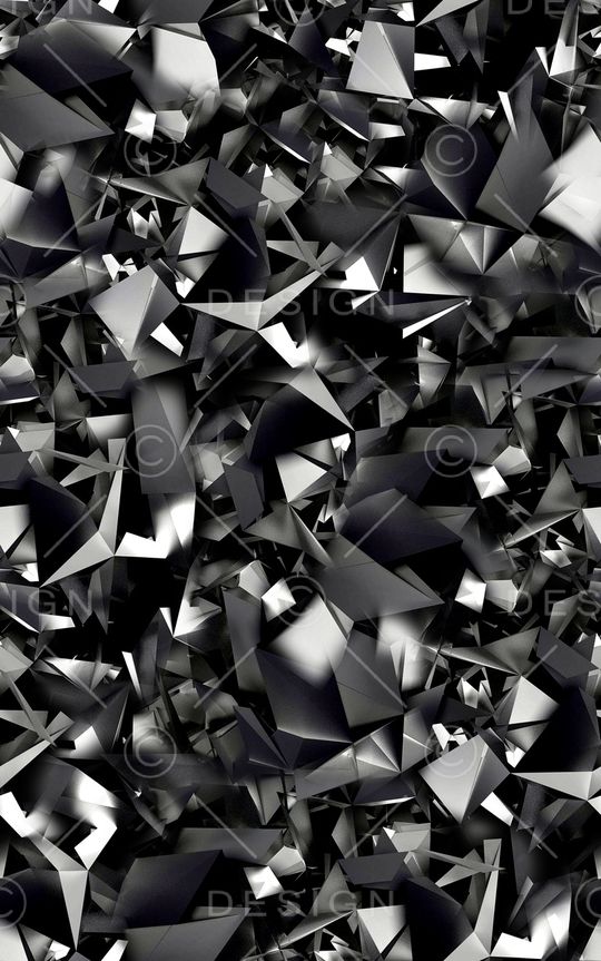 抽象几何金属数码印花印花华亿平台图片