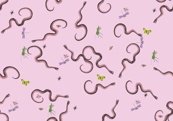 蛇印花华亿平台图片