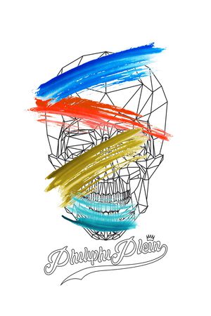 潮牌印花华亿平台图片