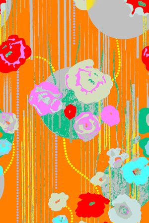 格子印花华亿平台图片