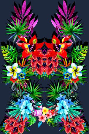 时尚印花华亿平台图片