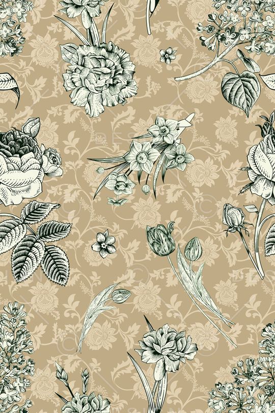 欧式复古印花华亿平台图片