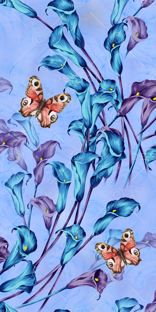 乱花印花华亿平台图片