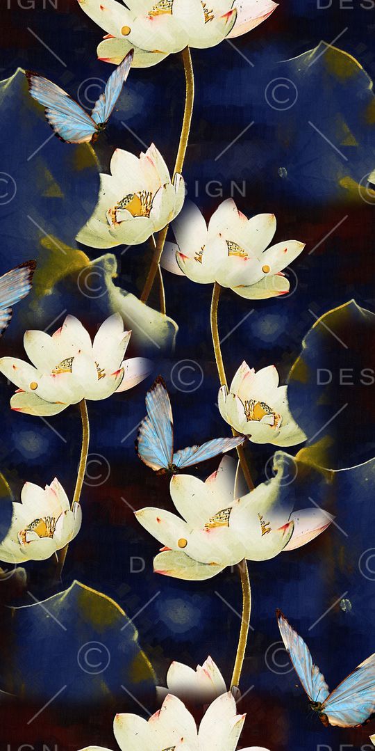 花朵印花华亿平台图片