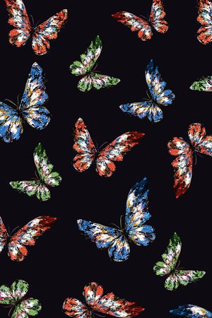 昆虫印花华亿平台图片