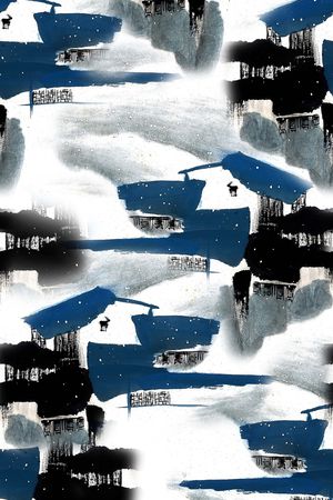 手绘印花华亿平台图片