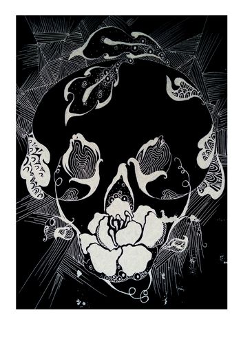 750089-原创创意骷髅头