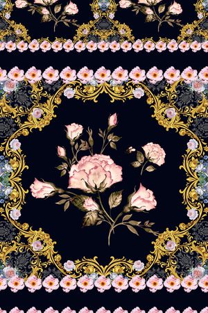 波西米亚印花华亿平台图片