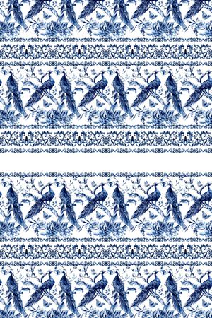 中国风印花华亿平台图片