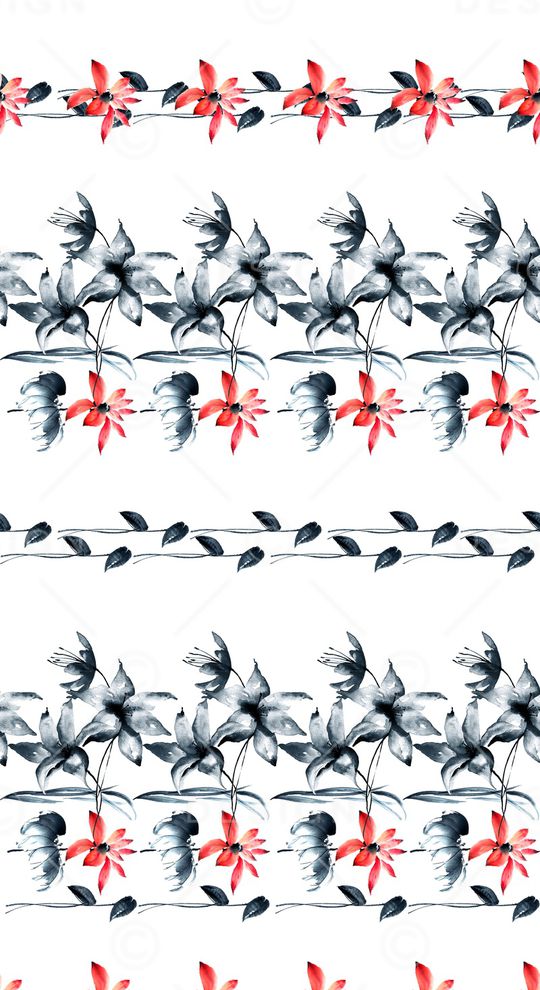 青花瓷印花华亿平台图片