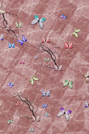 血红印花华亿平台图片