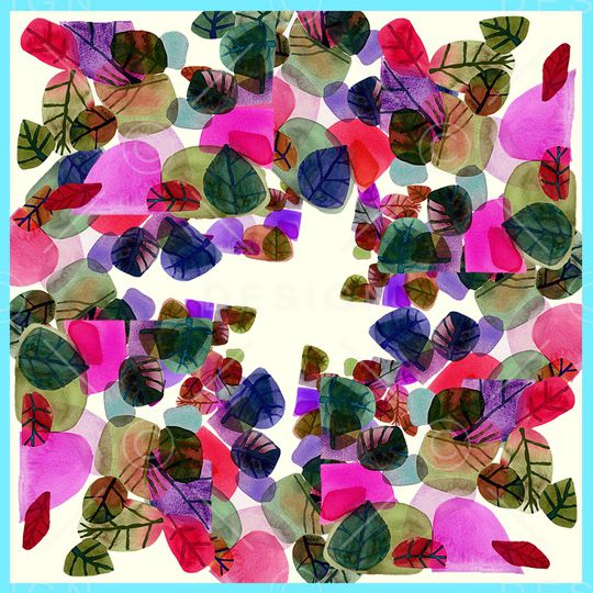 手绘印花华亿平台图片