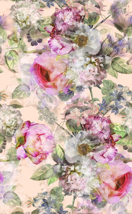 乱花印花华亿平台图片