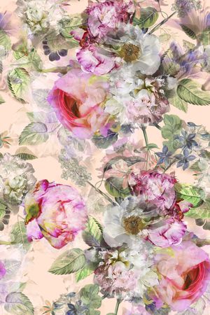 乱花印花华亿平台图片