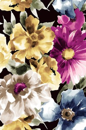 花瓣印花华亿平台图片