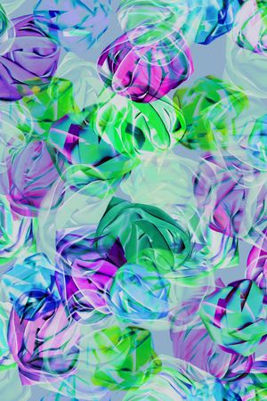 满版散花印花华亿平台图片