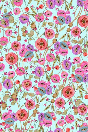 小碎花印花华亿平台图片