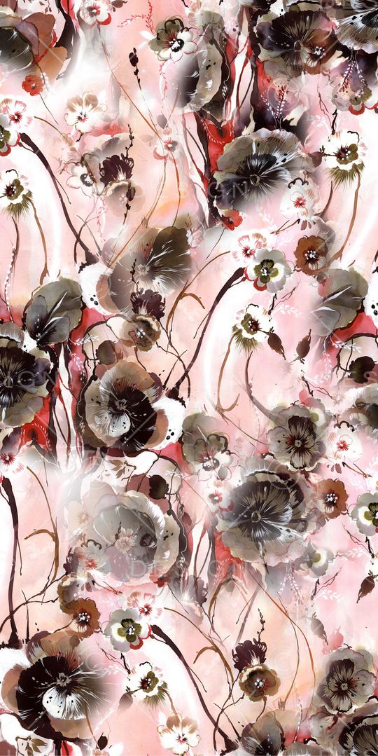 花鸟印花华亿平台图片