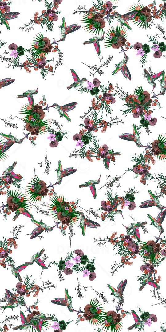 数码花卉类印花华亿平台图片