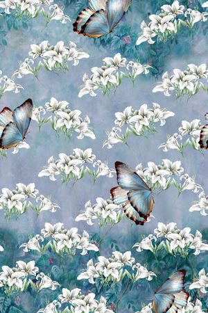 花朵印花华亿平台图片