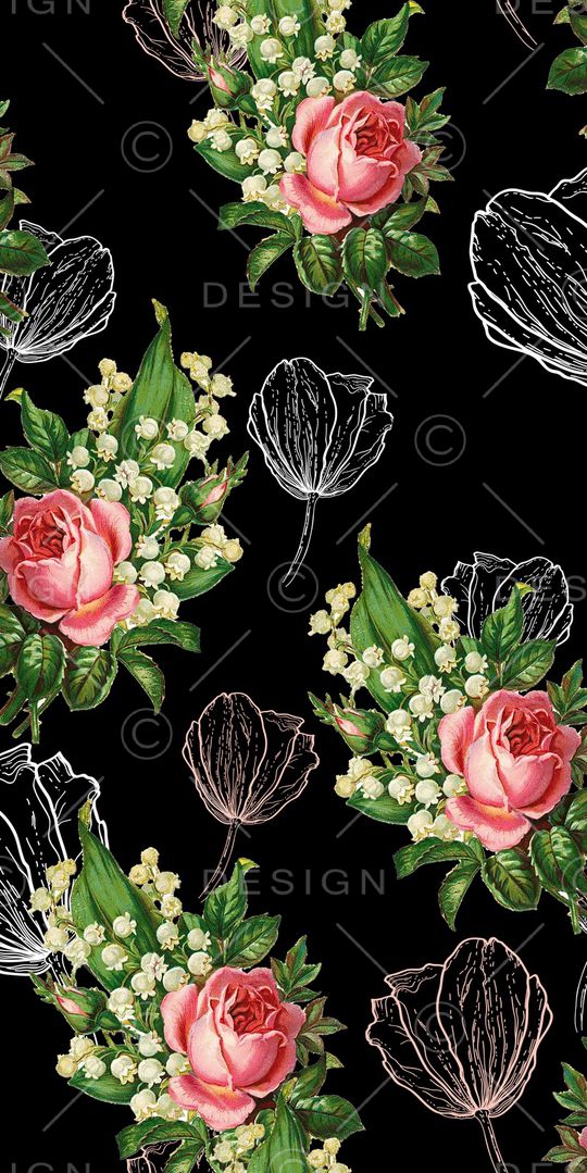 乱花印花华亿平台图片