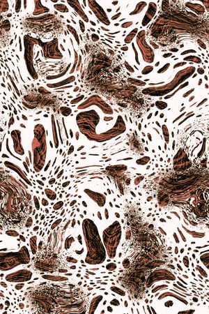 动物纹印花华亿平台图片