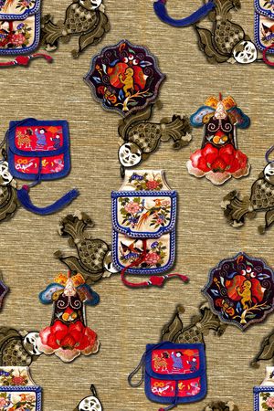 民族风印花华亿平台图片