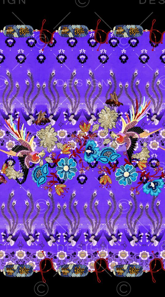 民族风印花华亿平台图片