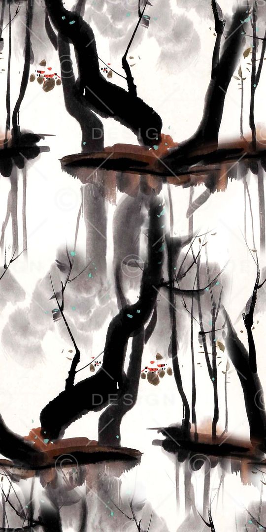 手绘印花华亿平台图片