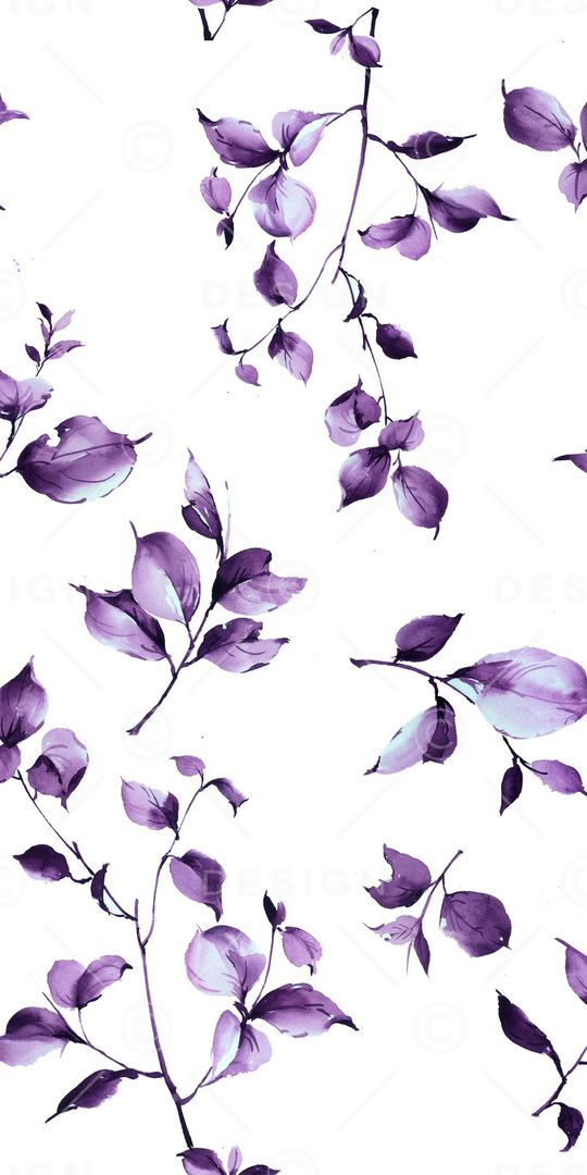 水彩画印花华亿平台图片