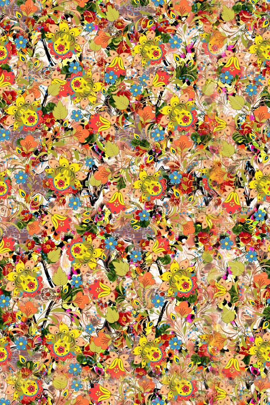 小碎花印花华亿平台图片