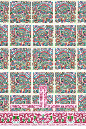 宫廷风印花华亿平台图片