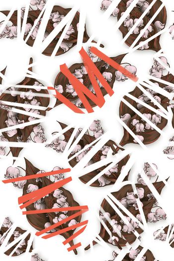 乱花印花华亿平台图片