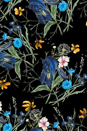 植物印花华亿平台图片