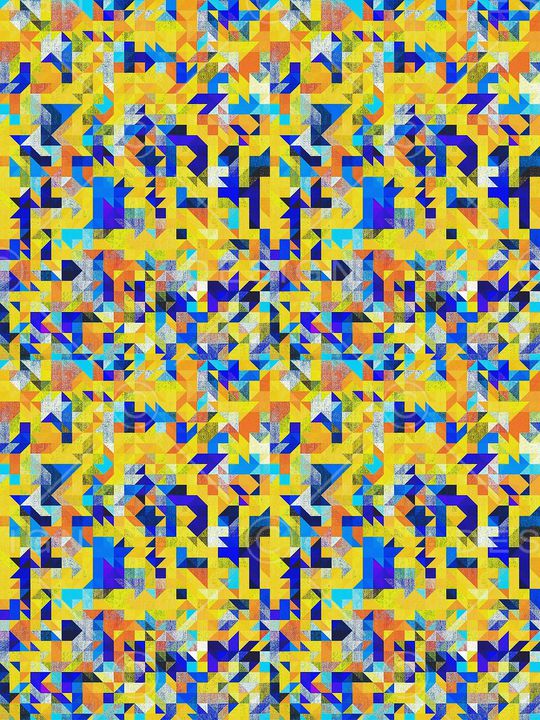 色块印花华亿平台图片